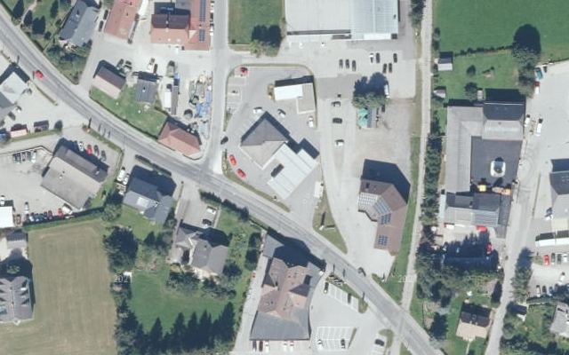 Luftbild von Shell Austria