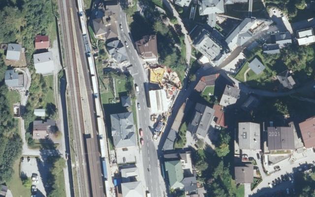 Luftbild von Shell Austria