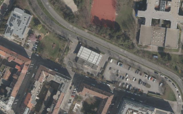 Luftbild von Shell Austria