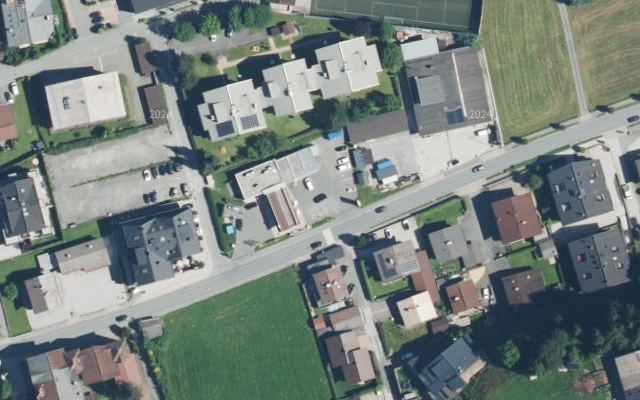 Luftbild von Shell Austria