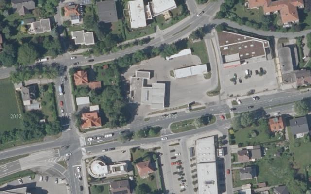 Luftbild von Shell Austria