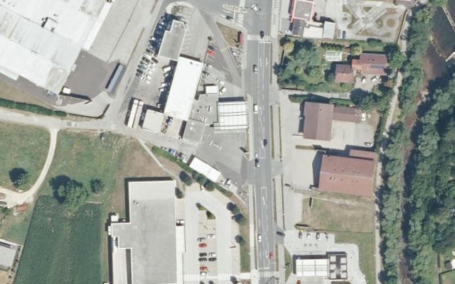 Luftbild von OMV - Wolfsberg Klagenfurter Straße 16