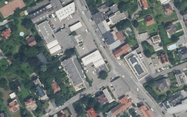 Luftbild von Shell Austria