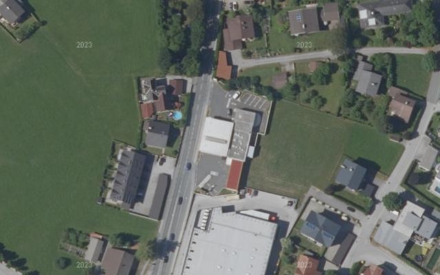 Luftbild von Shell Austria