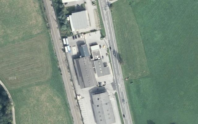 Luftbild von Shell Austria