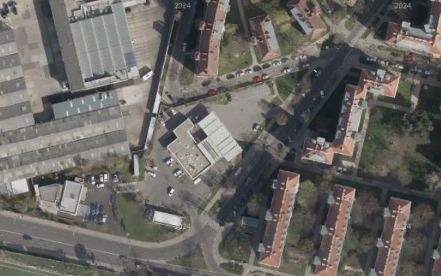 Luftbild von Shell Austria