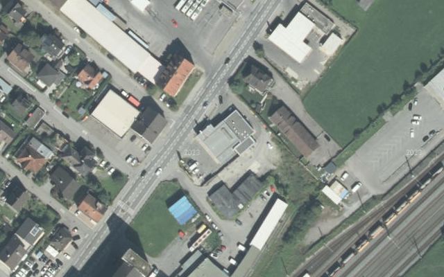 Luftbild von Shell Austria
