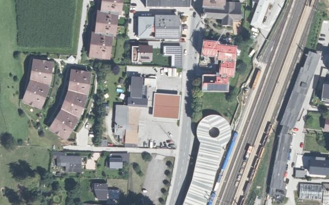 Luftbild von OMV - Matrei Brenner Straße 114