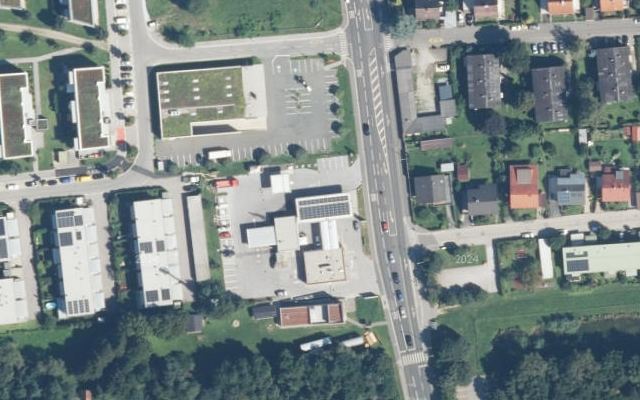 Luftbild von OMV - Graz Straßganger Straße 436