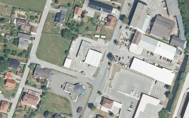 Luftbild von OMV - Wolfsberg Grazer Straße 7