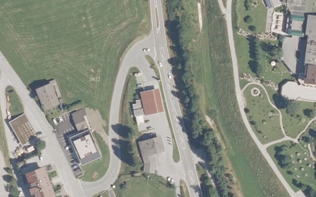 Luftbild von OMV - Achenkirch Achenseestraße B181 385a