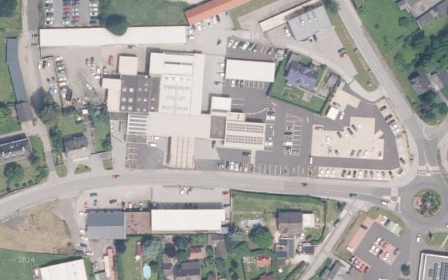 Luftbild von SB DISKONT plus