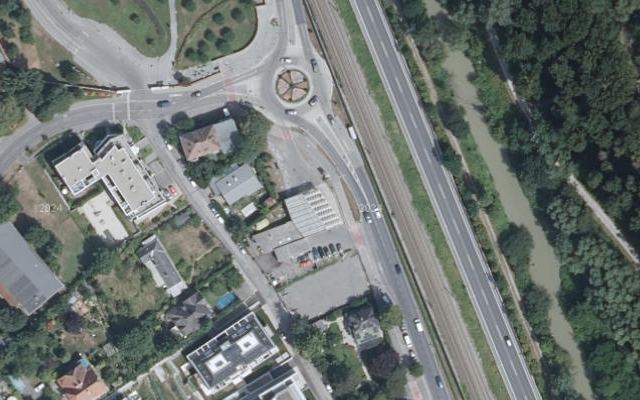 Luftbild von AVANTI - Klosterneuburg Wiener Straße 42