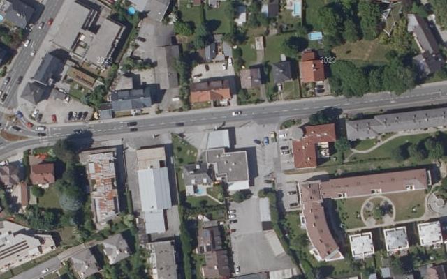 Luftbild von OMV - Salzburg Minnesheimstraße 10