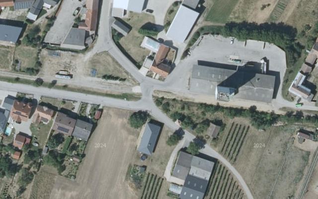 Luftbild von Genol