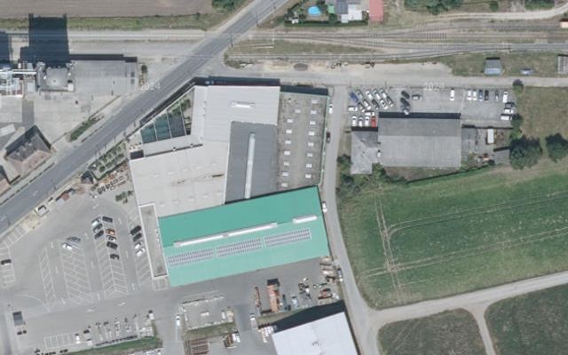 Luftbild von Genol