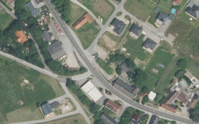 Luftbild von Genol Landring