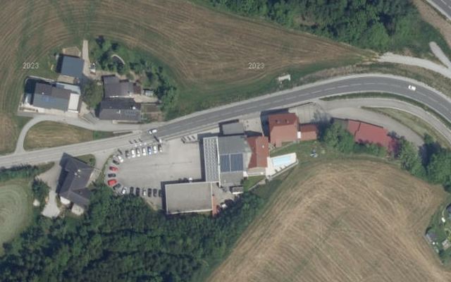 Luftbild von BP