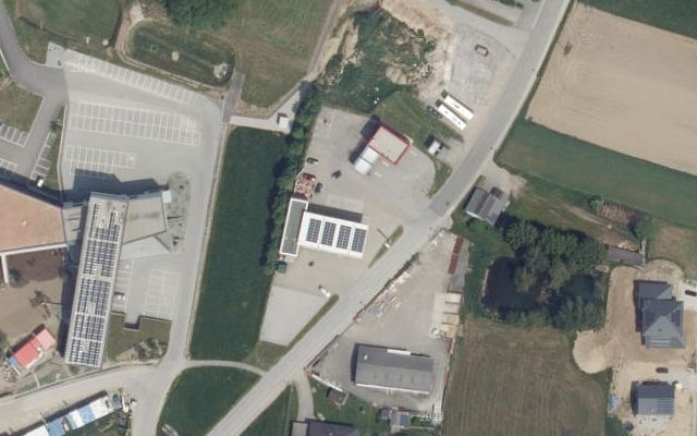 Luftbild von BP