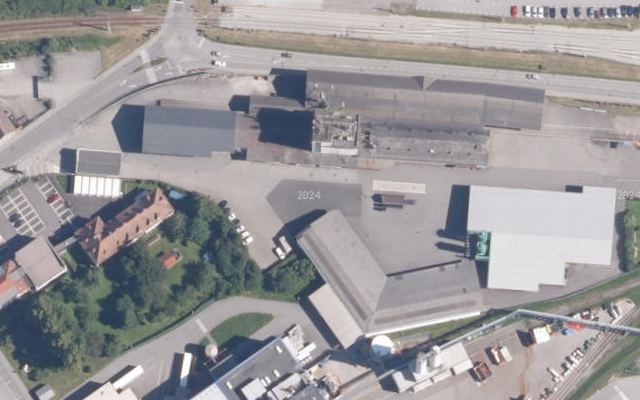 Luftbild von Genol