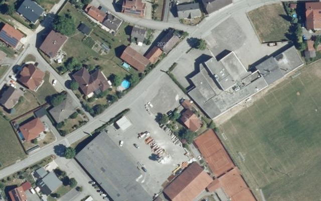 Luftbild von Genol Lagerhaus Innviertel-Traunviertel-Urfahr