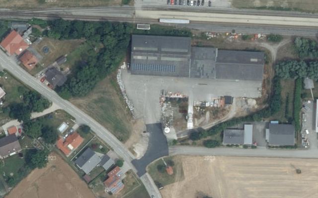 Luftbild von Genol Lagerhaus Innviertel-Traunviertel-Urfahr