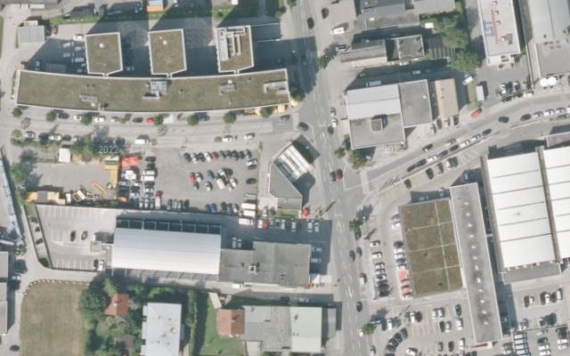 Luftbild von OIL! Tankstelle