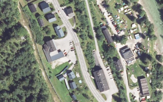 Luftbild von OIL! Tankstelle