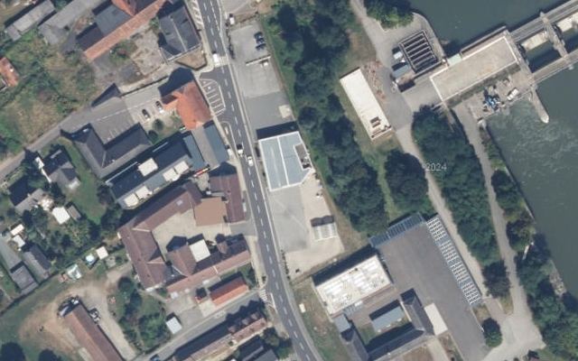 Luftbild von OIL! Tankstelle
