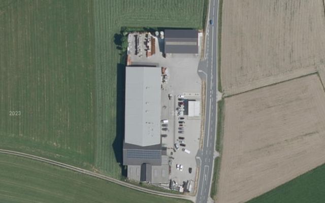 Luftbild von Genol Lagerhaus Innviertel-Traunviertel-Urfahr