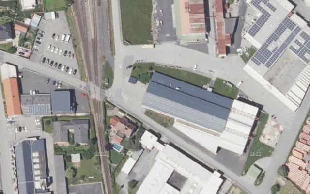 Luftbild von Genol-Lagerhaus Thermenland Fürstenfeld