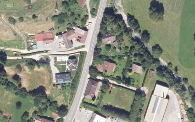 Luftbild von Genol - Raiffeisenlagerhaus St. Pölten