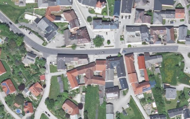 Luftbild von Diskont Reisinger