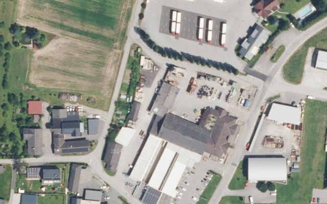 Luftbild von Genol-Lagerhaus Thermenland Sinabelkirchen
