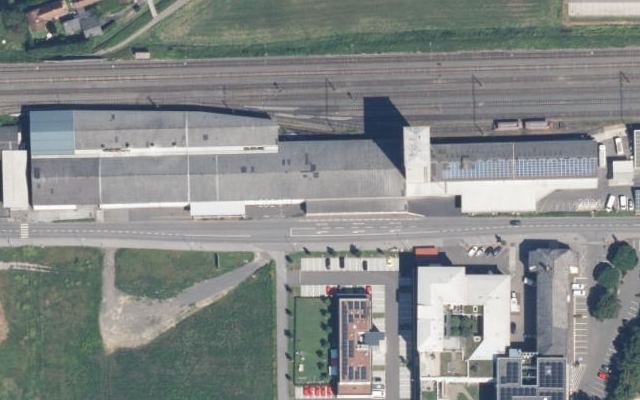 Luftbild von Lagerhaus: Diesel / B0 Diesel / AdBlue