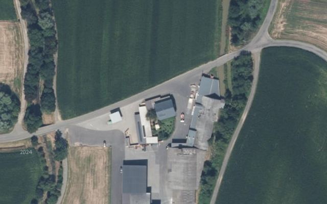 Luftbild von Genol - Lagerhaus: Additiv-B0 Diesel