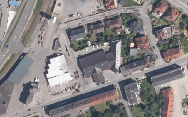 Luftbild von Genol Lagerhaus Tankstelle