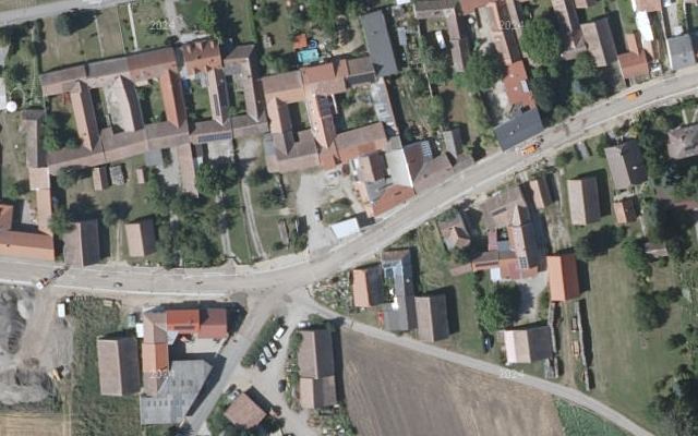 Luftbild von Genol