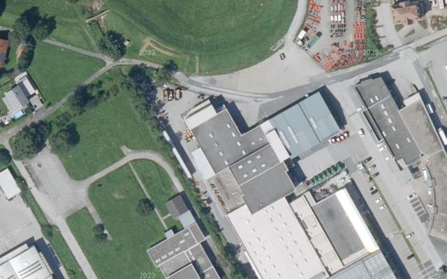 Luftbild von Wechselgau - Premium Kraftdiesel