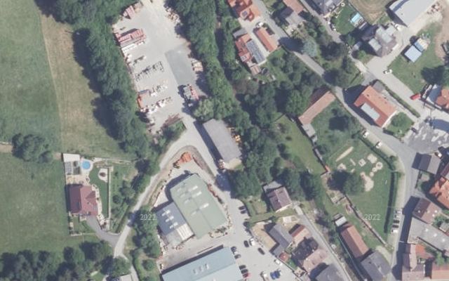 Luftbild von Wechselgau - Premium Kraftdiesel