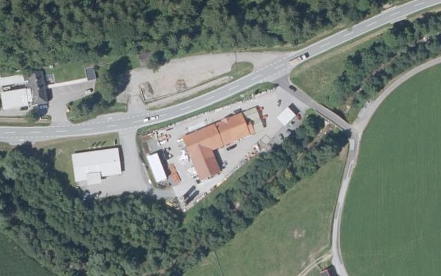 Luftbild von Wechselgau - Premium Kraftdiesel