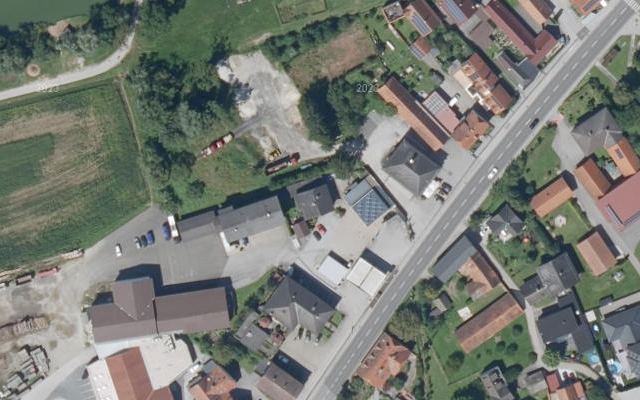 Luftbild von Wechselgau - Premium Kraftdiesel