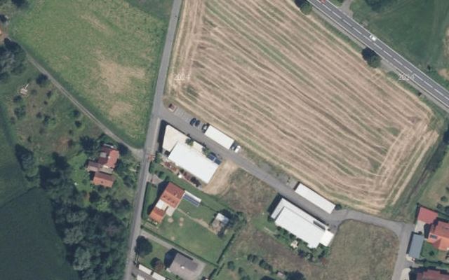 Luftbild von Genol - Lagerhaus: Diesel