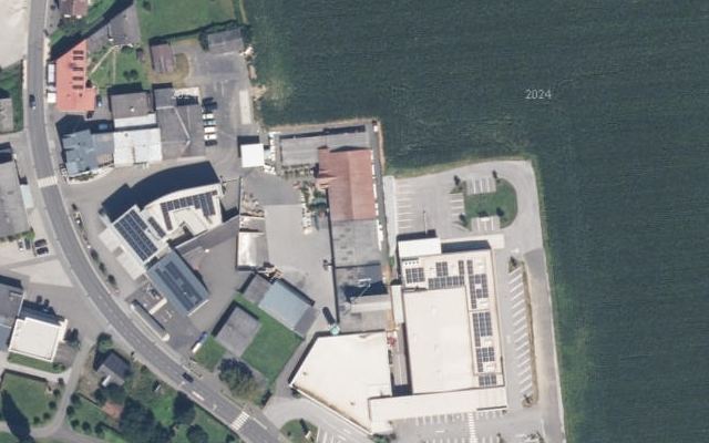 Luftbild von Genol - Lagerhaus: Additiv-B0 Diesel