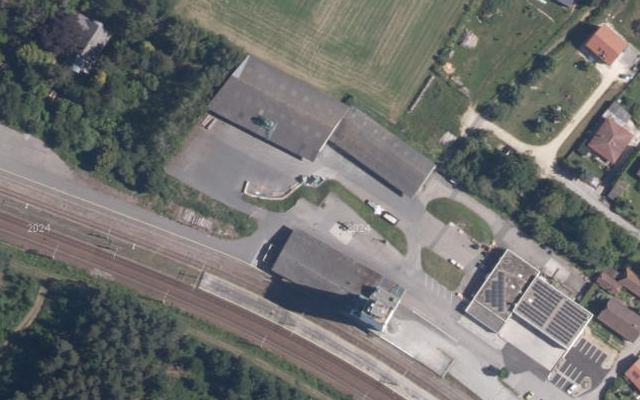 Luftbild von Genol