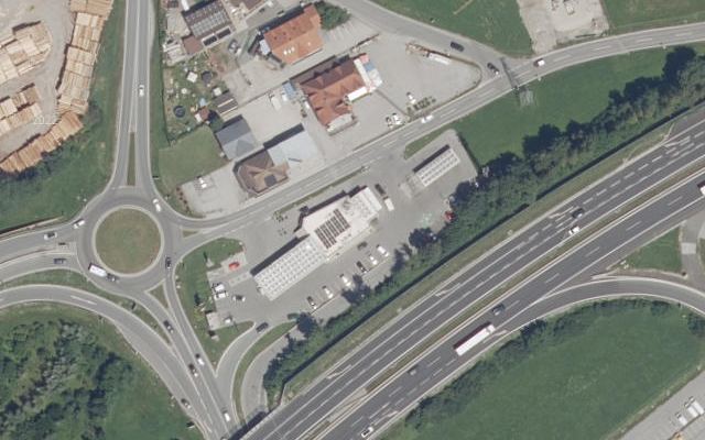 Luftbild von ENI