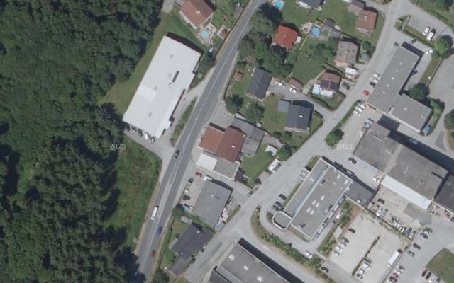 Luftbild von Eni Service Station
