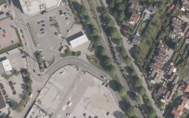Luftbild von AVANTI - Langenzersdorf Wiener Straße 176-196