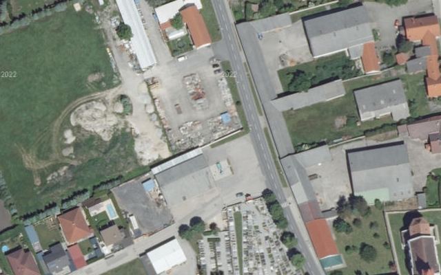 Luftbild von LAGERHAUS Genol mit Tankkartensystem