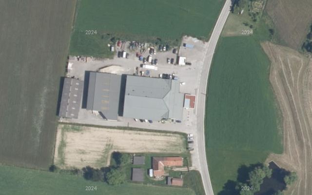 Luftbild von Shell